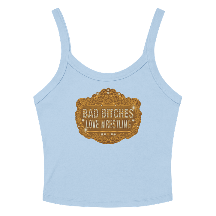 Buckle Up Bad Bitches Micro Rib Tank Top product image (8)