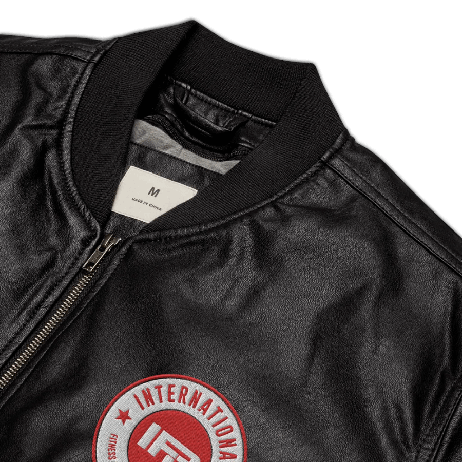 IFBNewsfeed.Org's Threadfast Apparel Faux Leather Bomber Jacket product image (8)