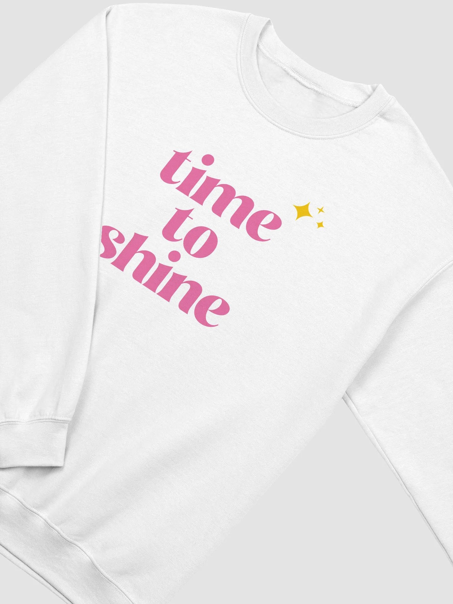 Recital 2025 Crewneck Sweater | Time to Shine | Multiple Colour Options with Pink Text product image (3)