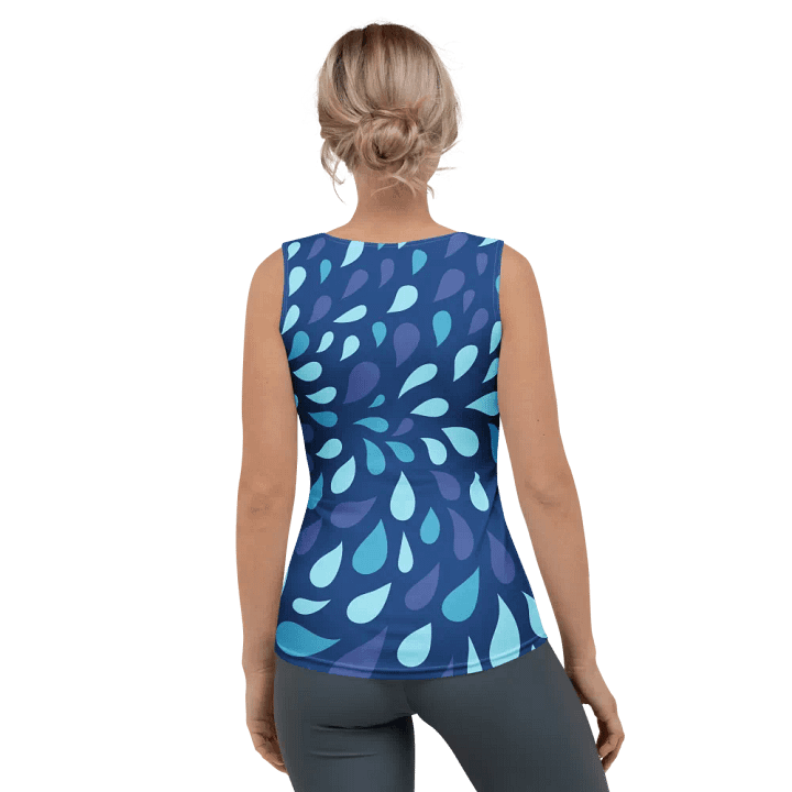 Swirling Teardrops Women's Tank Top product image (2)