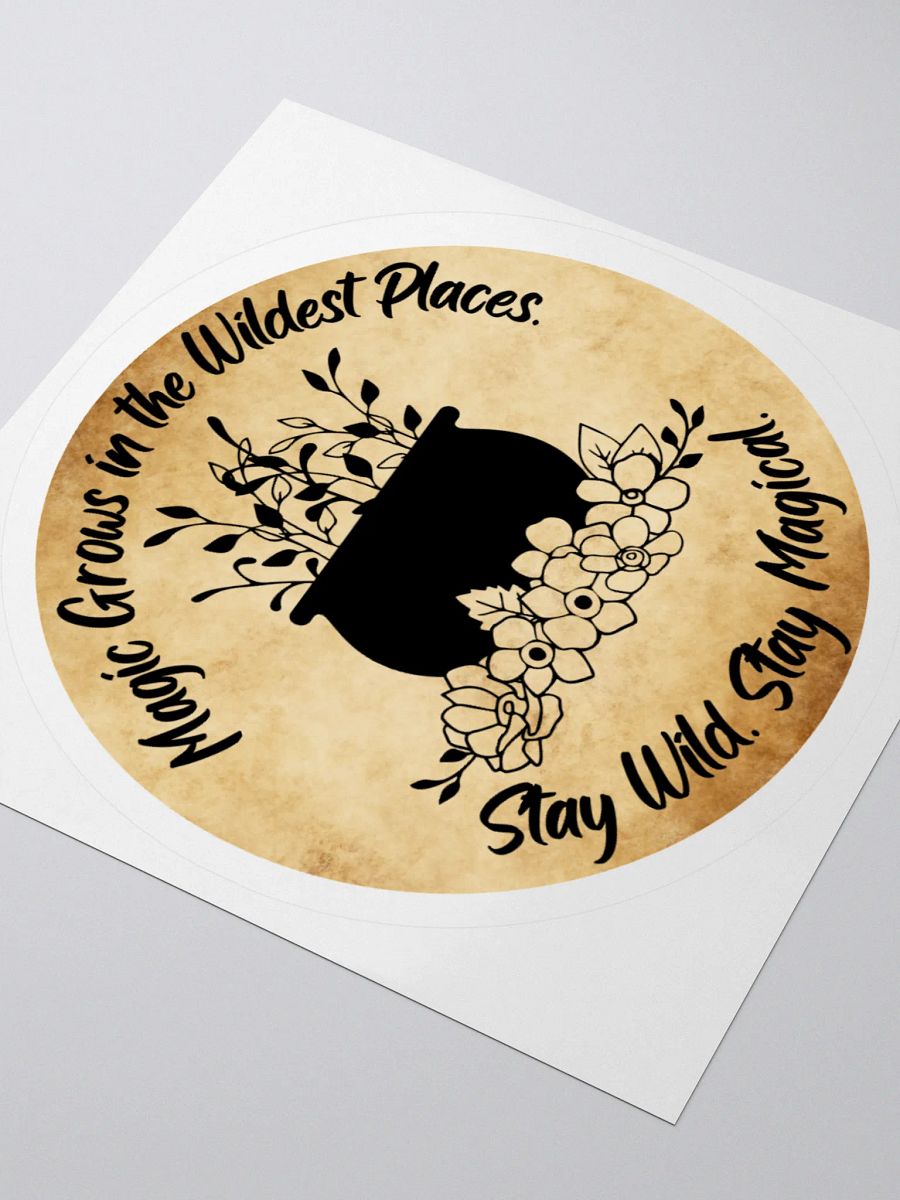 Grow Some Magic Sticker product image (8)