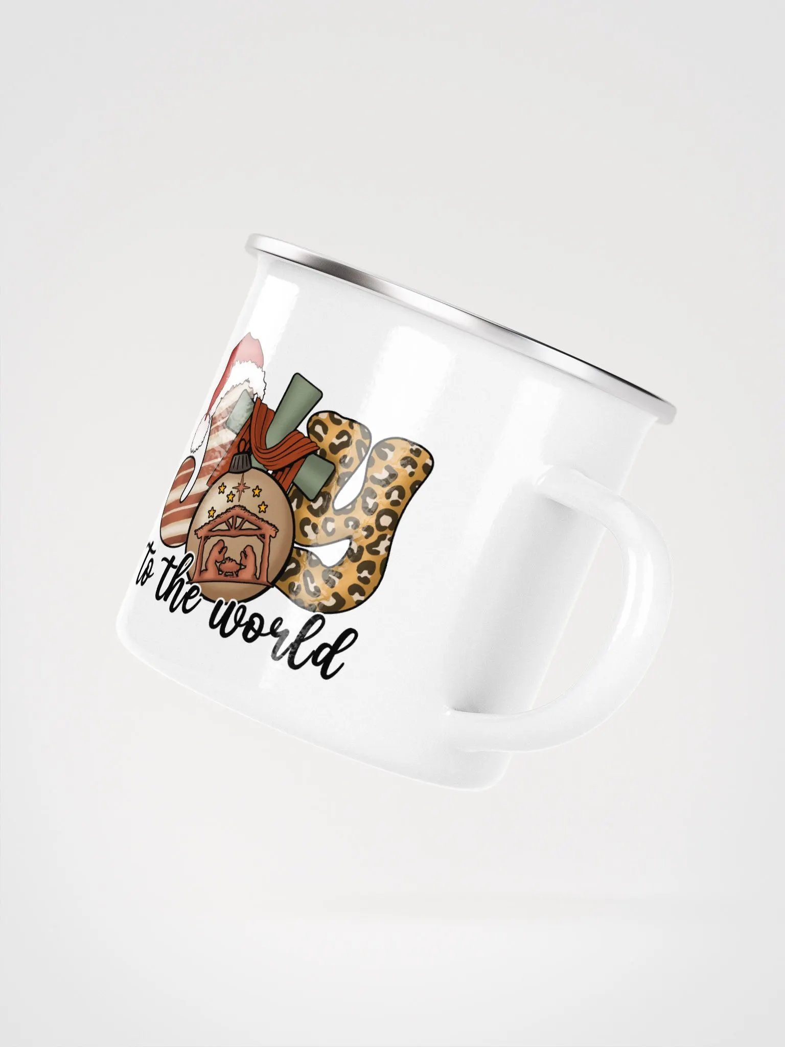 Joy to the World Enamel Mug product image (5)