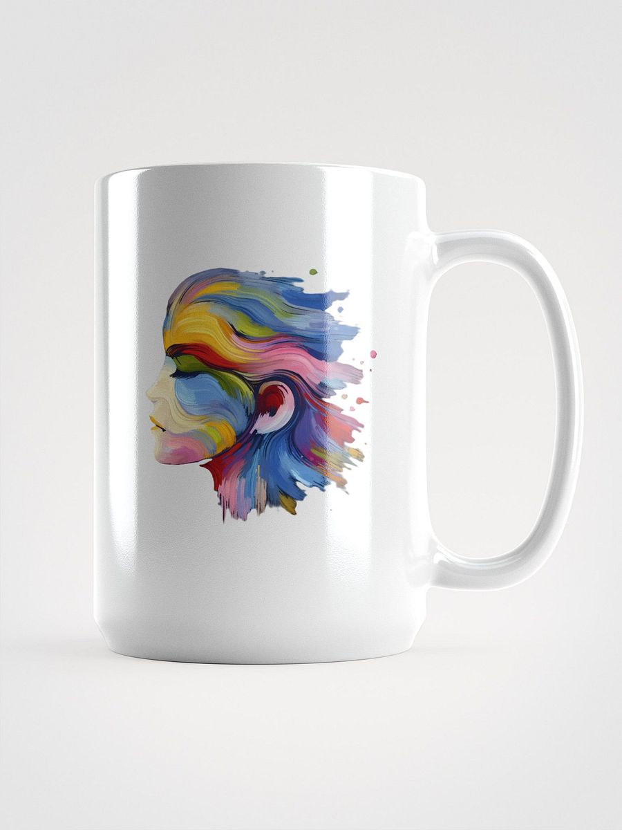 Vibrant Profile - White Glossy Mug product image (1)