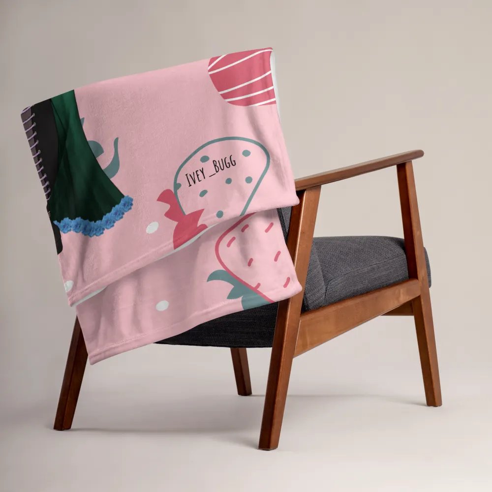 Strawberry Fields Birthday Blankie! product image (3)