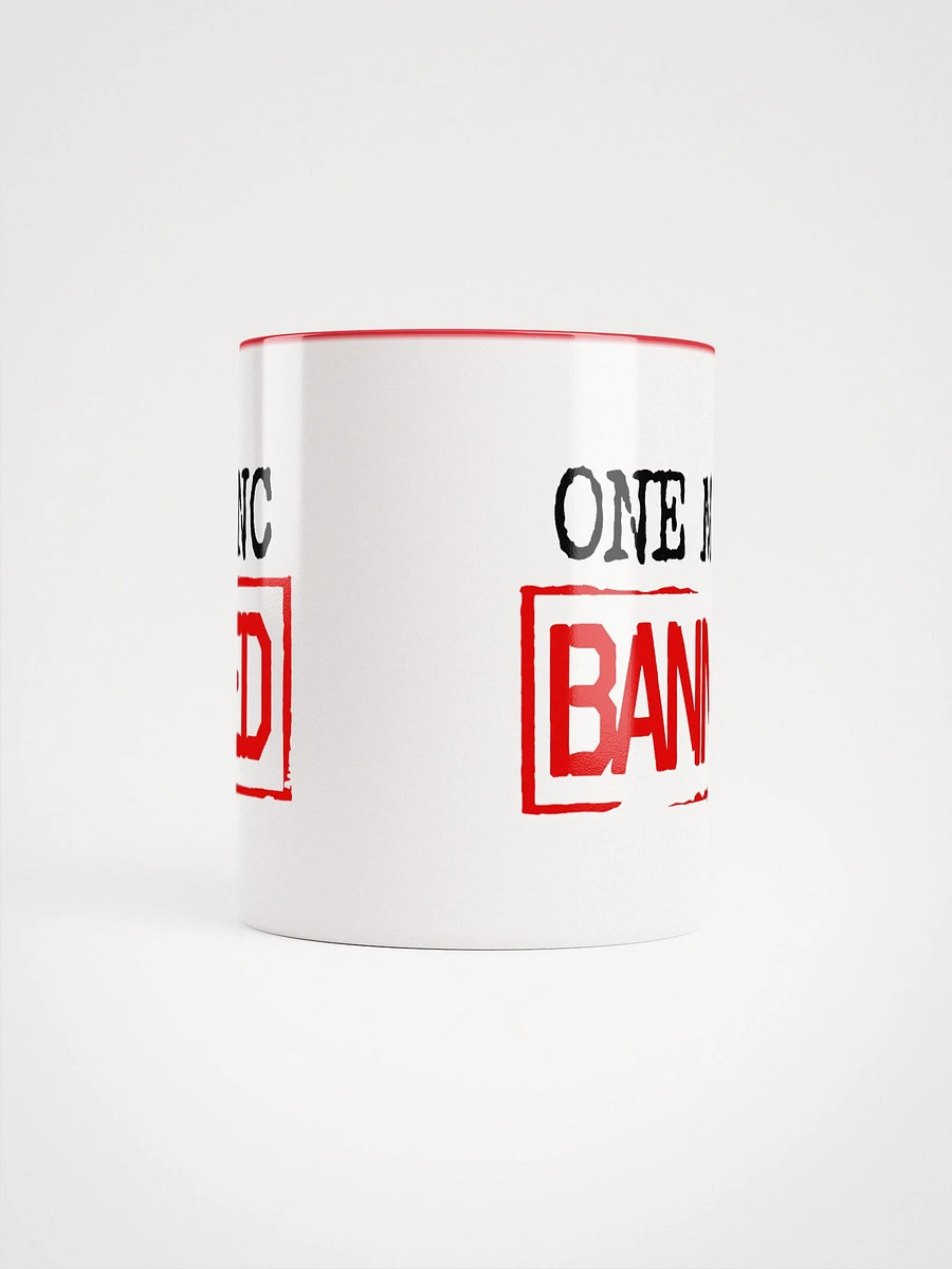One Manc Banned Mug White/Red product image (5)