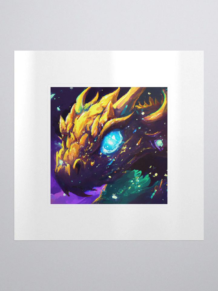Galactic Wild Dragon Delta Sticker product image (1)