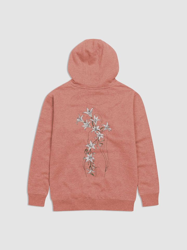 Floral Silhouette Hoodie - Vita et Mortem Collection product image (1)