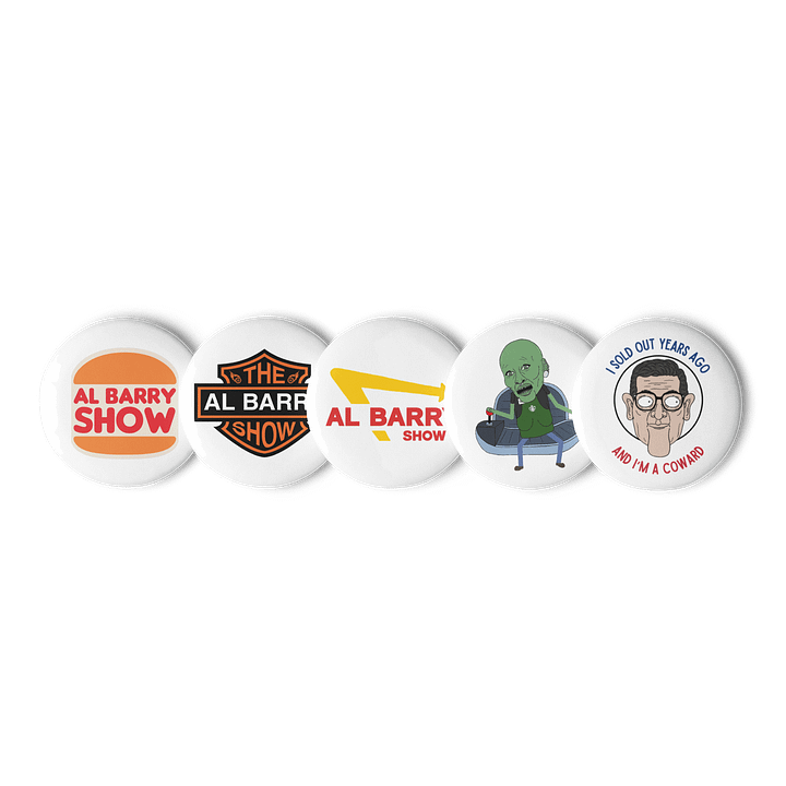 AL Barry Show Pin Set product image (1)