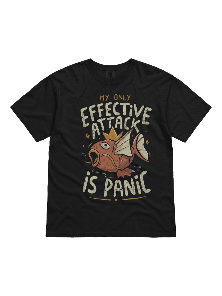 Panic Attack Funny Fish | Gamer Humor Comfort Colors® Tee product image (13)