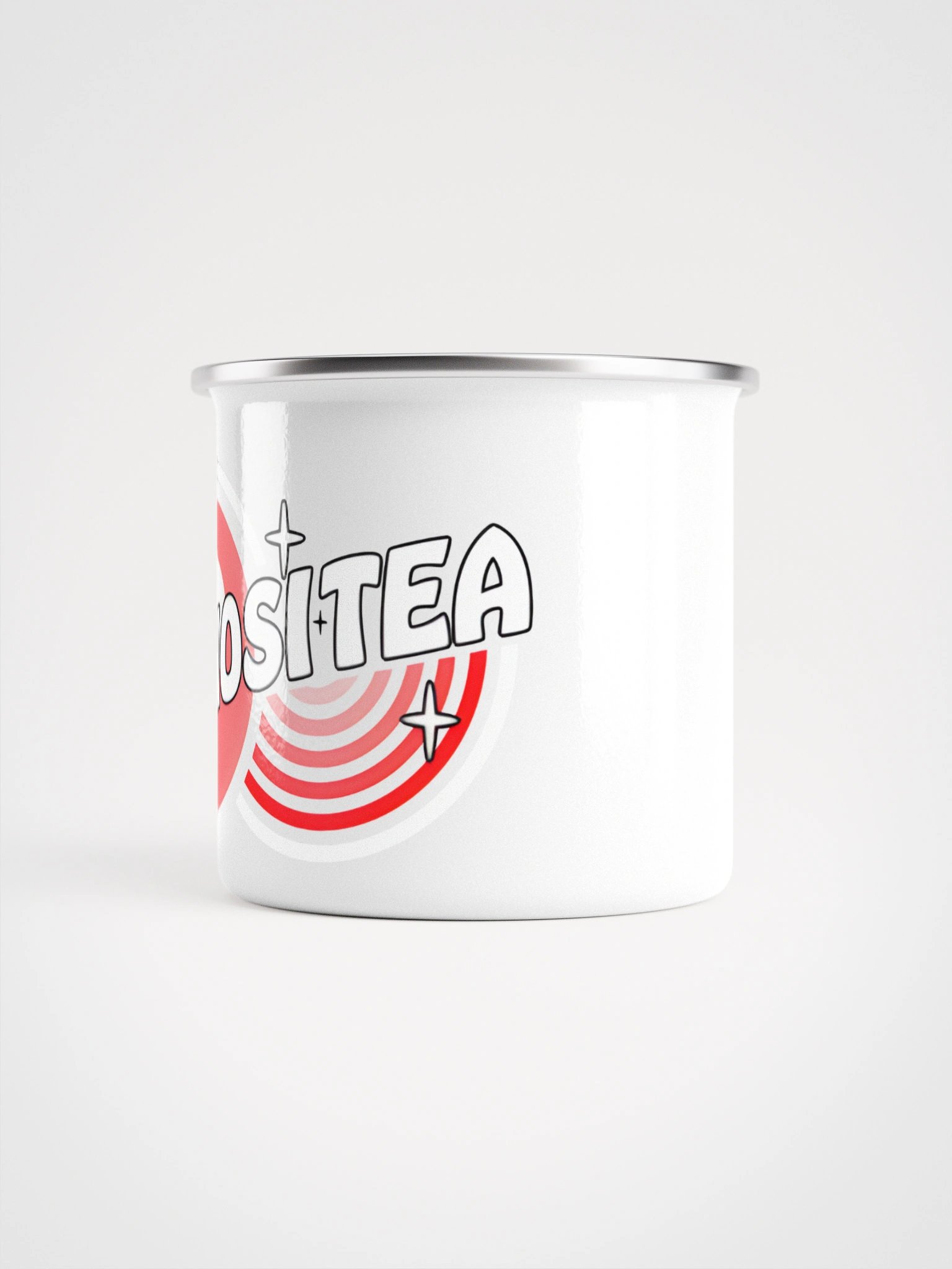 Curiositea Enamel Mug - Pink product image (2)