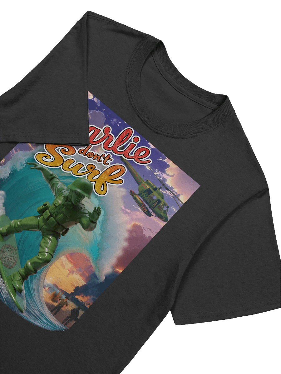 Surfing Soldier Unisex Tee product image (14)