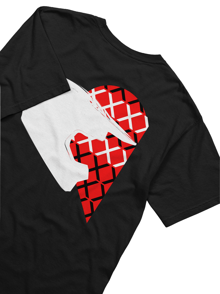 Matching Off-Road Helmet Heart (White-Left) | Shirt product image (2)