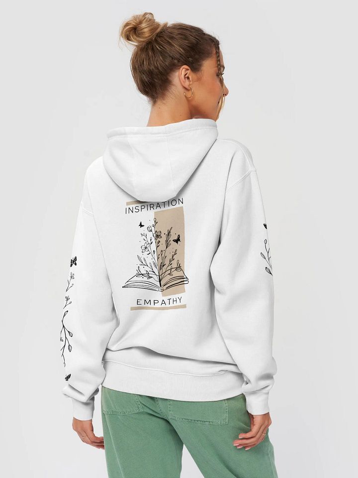 Aesthetic Inspiration and Empathy Reading Quote Oversized Hoodie product image (2)