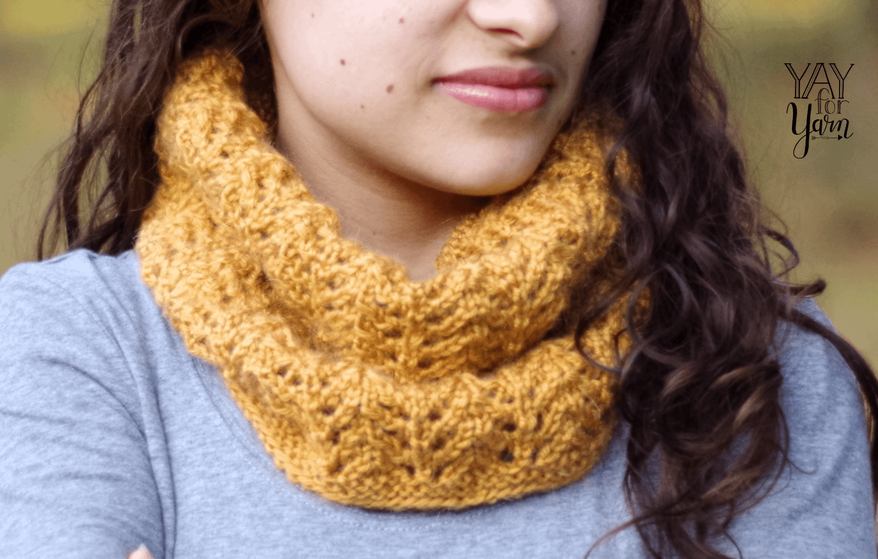 Afternoon Stroll Cowl - PDF Knitting Pattern & Video Tutorial product image (3)