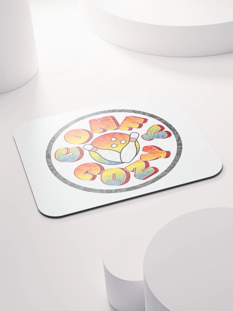 Comfy Cozy Bowling Sunset Strike Mouse Pad product image (4)