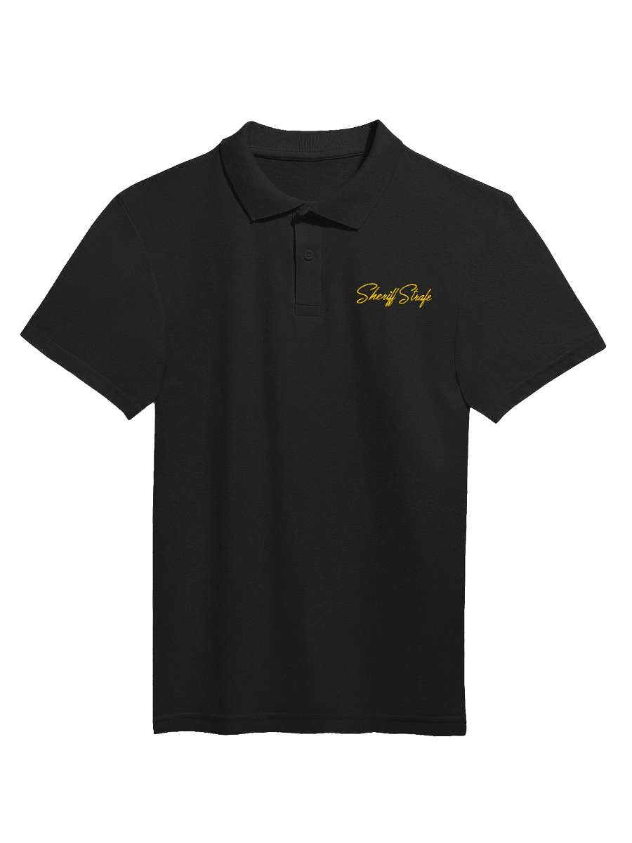 Sheriff Name Embroidered Pique Polo Shirt by Gildan product image (1)