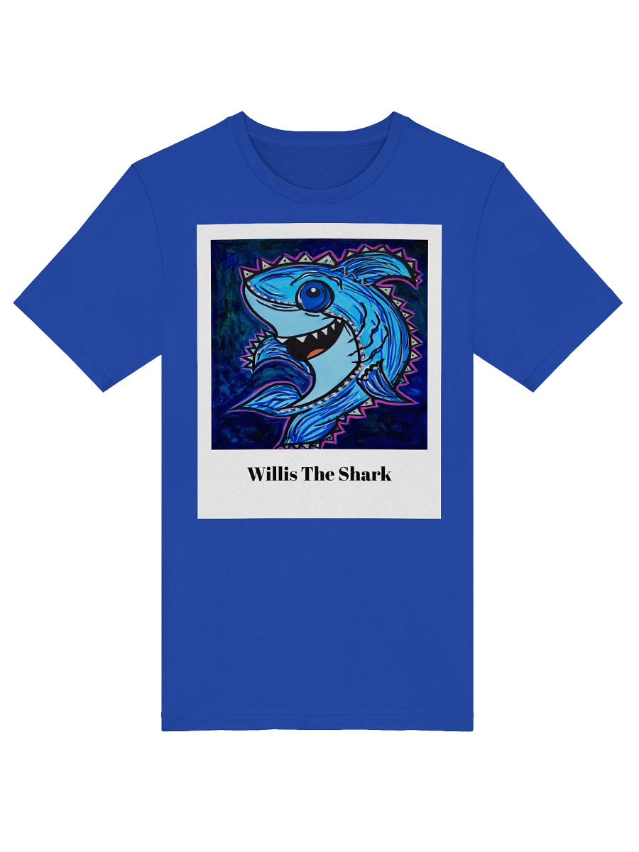 Willis The Shark Abstract Sea Animal T-Shirt product image (5)