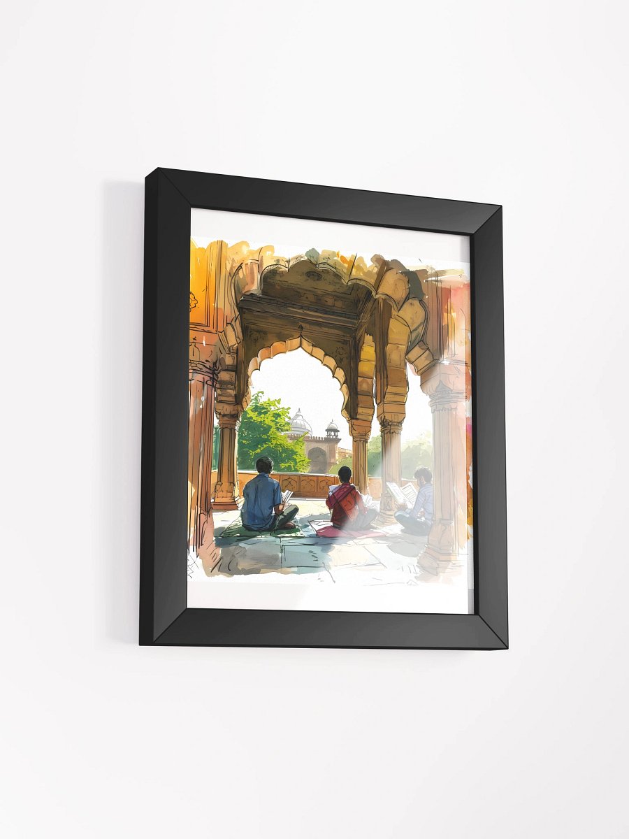 Vibrant Matte Wood-Framed Poster product image (9)