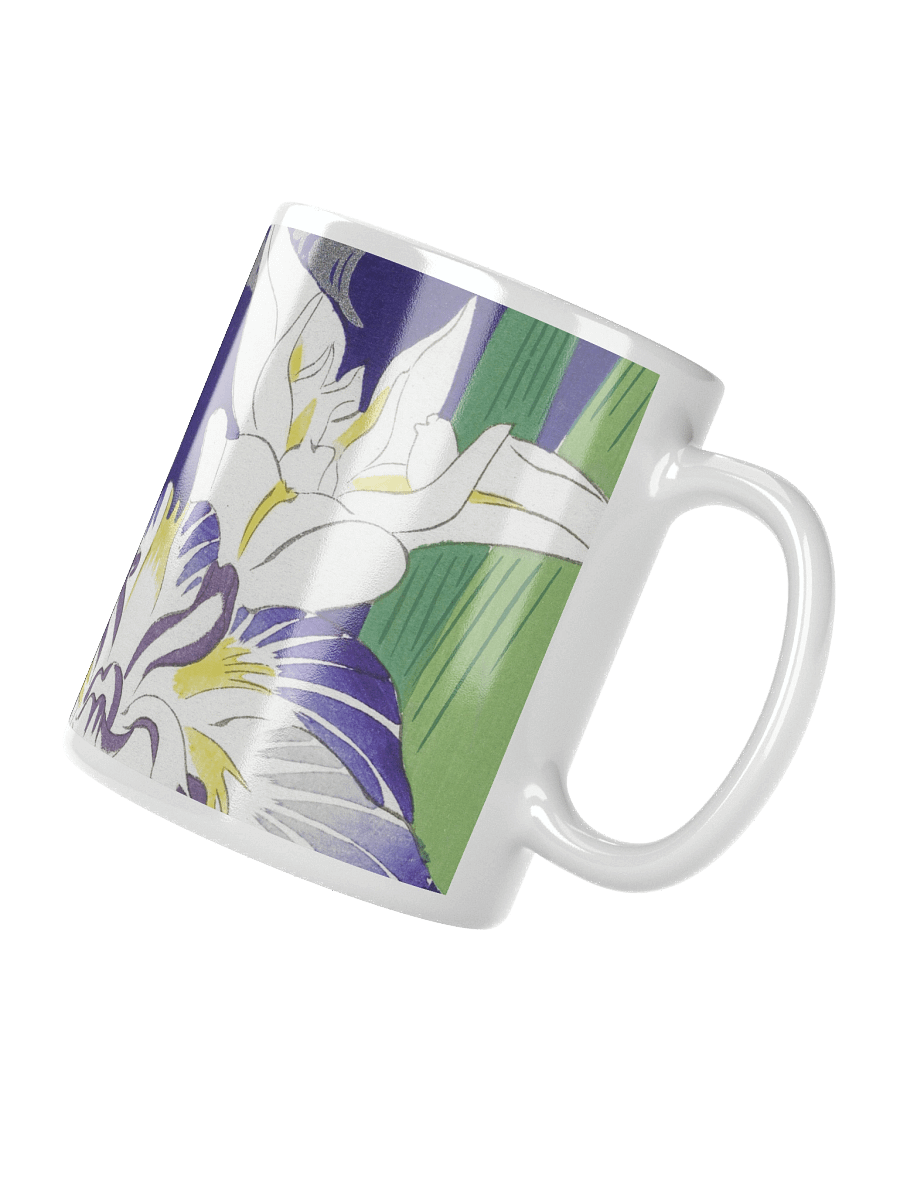 Japanese Iris. 11oz. Ceramic Mug product image (3)