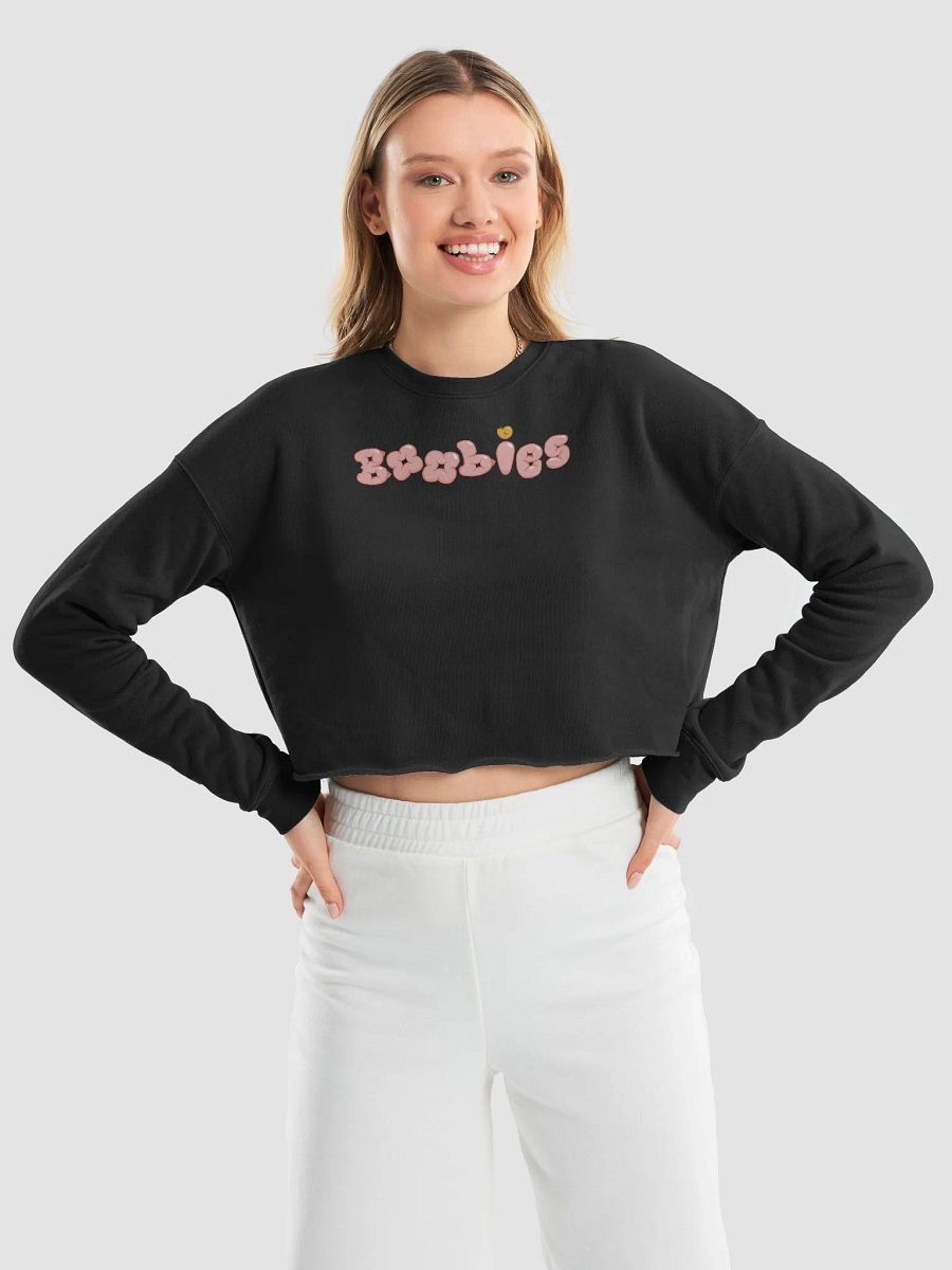 Boobies Cropped Sweatshirt product image (9)
