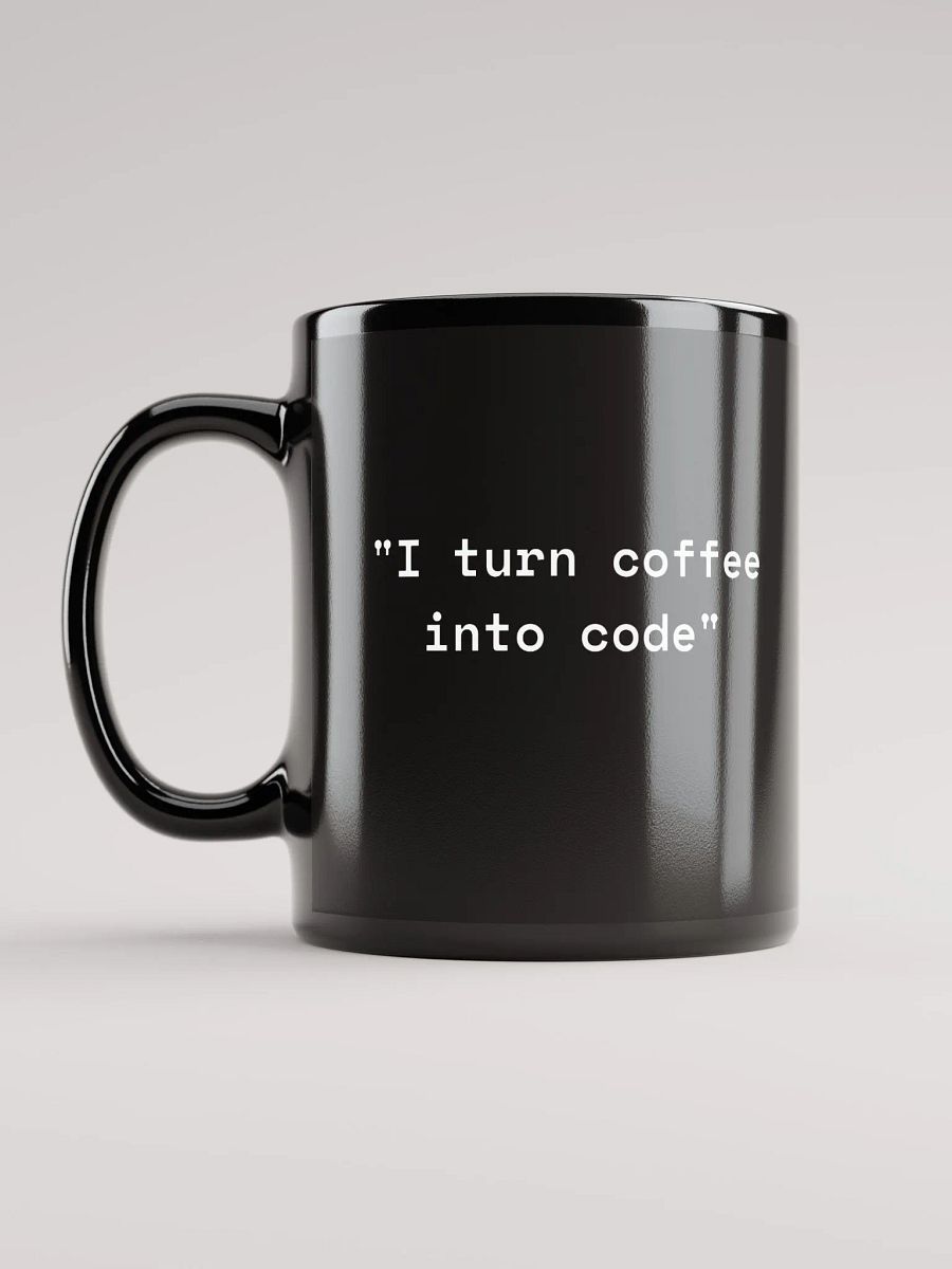 "I turn coffee into code" Mug product image (11)