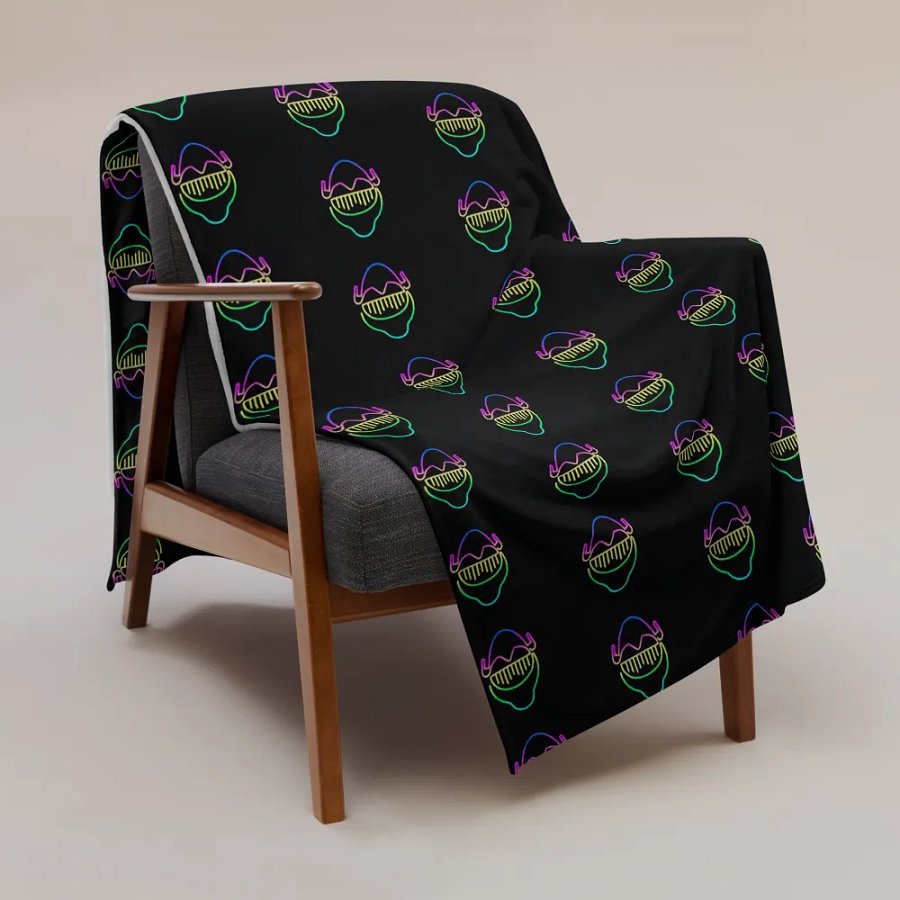 Ma1aci Beats Throw Blanket product image (3)