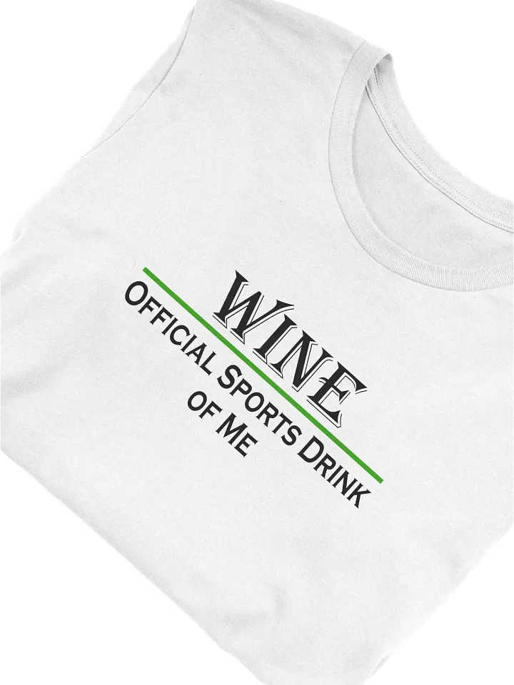 T-shirt - Wine Sports Drink product image (1)
