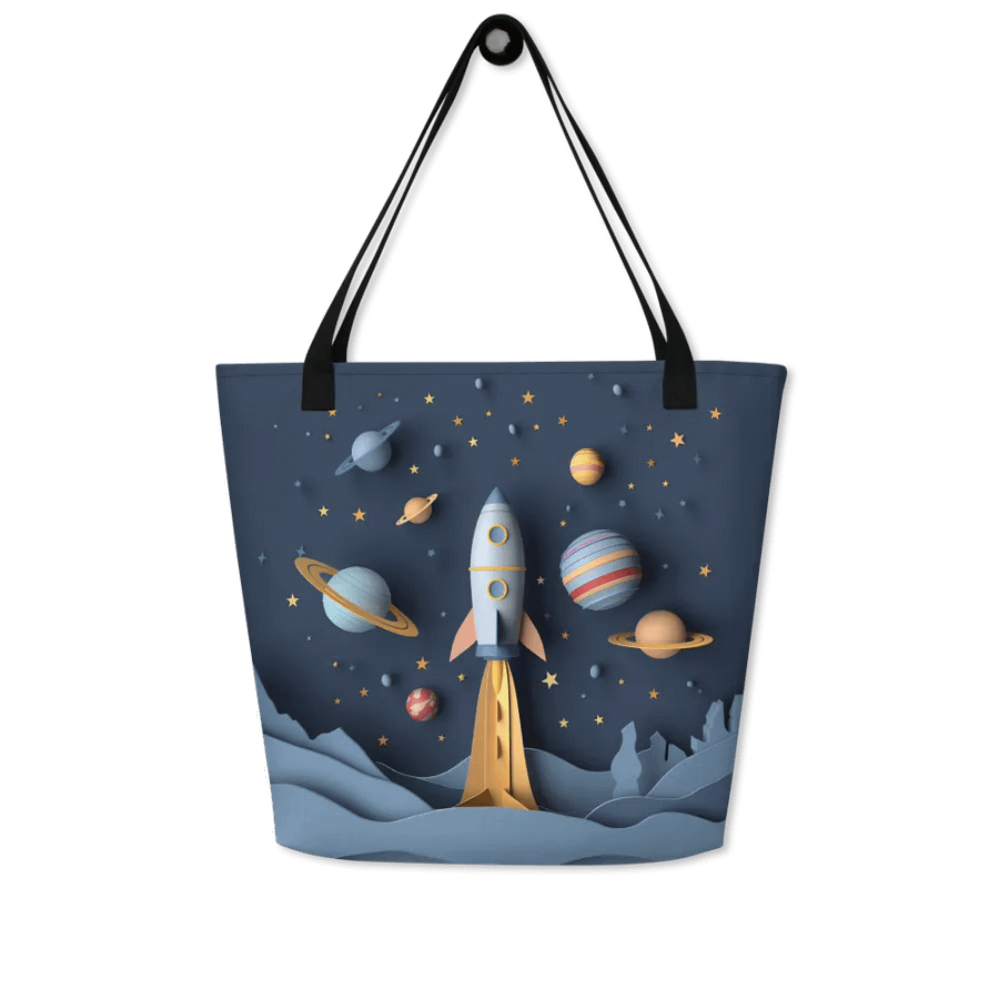 Space Themed Tote Bag product image (8)