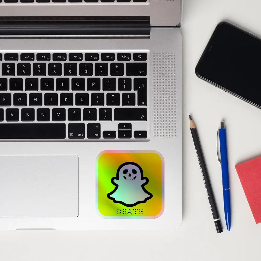 Snap Death Holo Sticker product image (12)