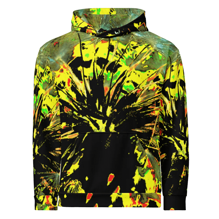 Bright Abstract Dandelion Unisex Pull Over Hoodie product image (1)