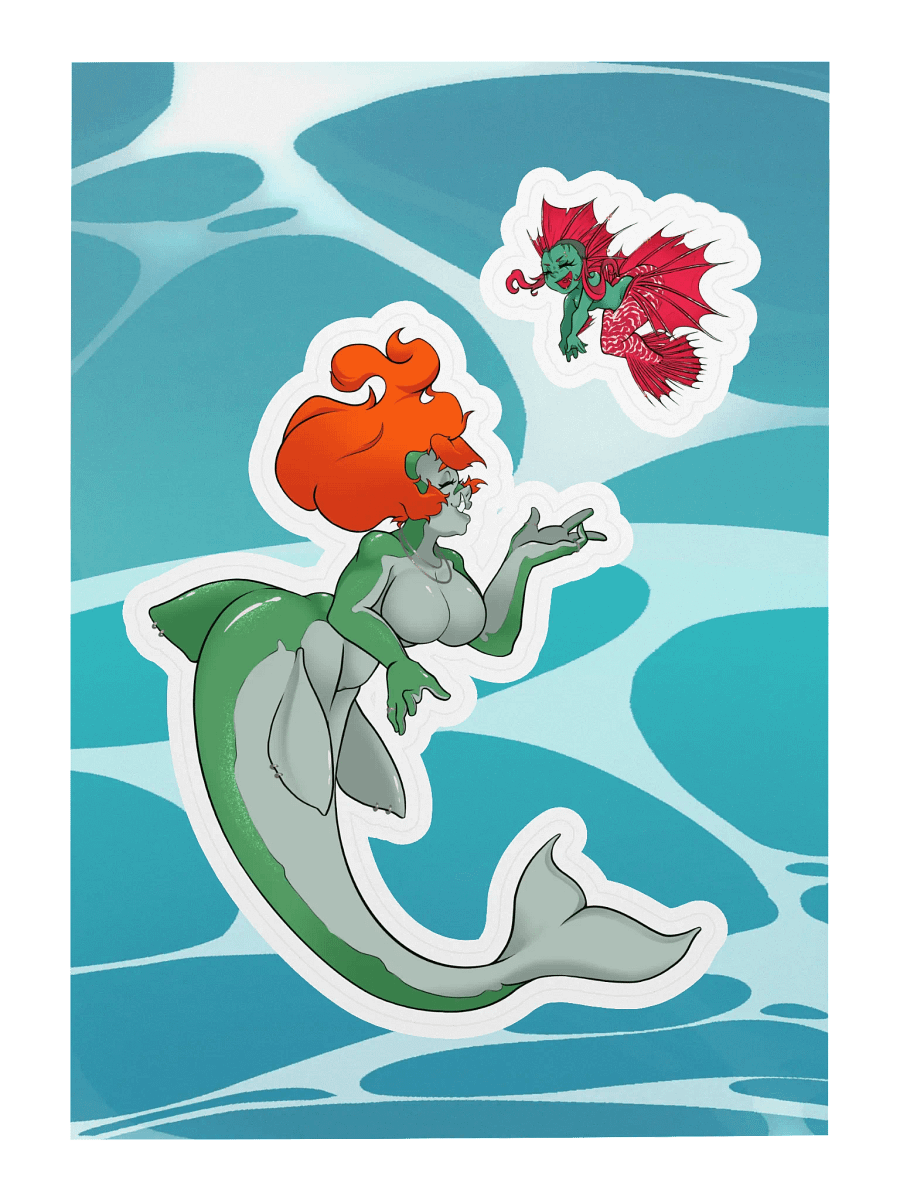 Besties MerMay Sticker Sheet product image (3)