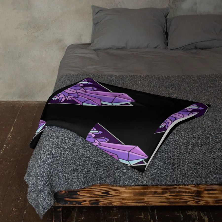 I Like Rocks Throw Blanket product image (11)