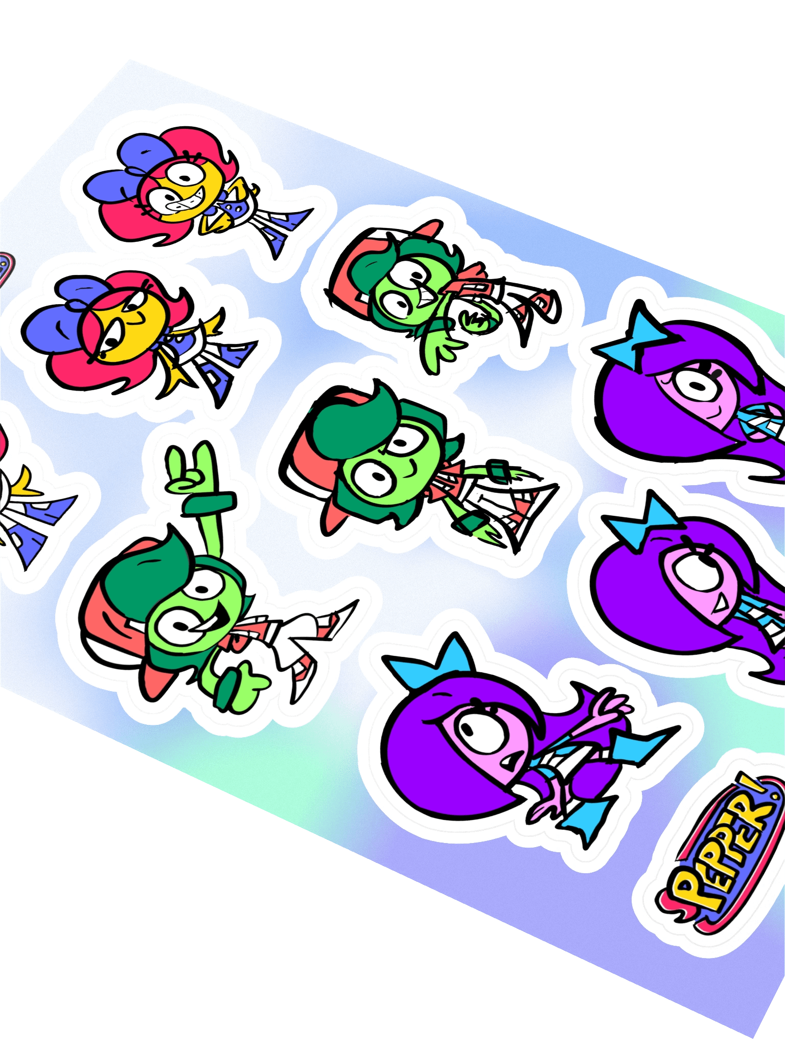 Pepper Sticker Sheet product image (3)