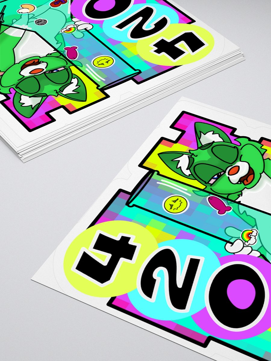 d20 Bong Pinup 2025 Sticker product image (10)