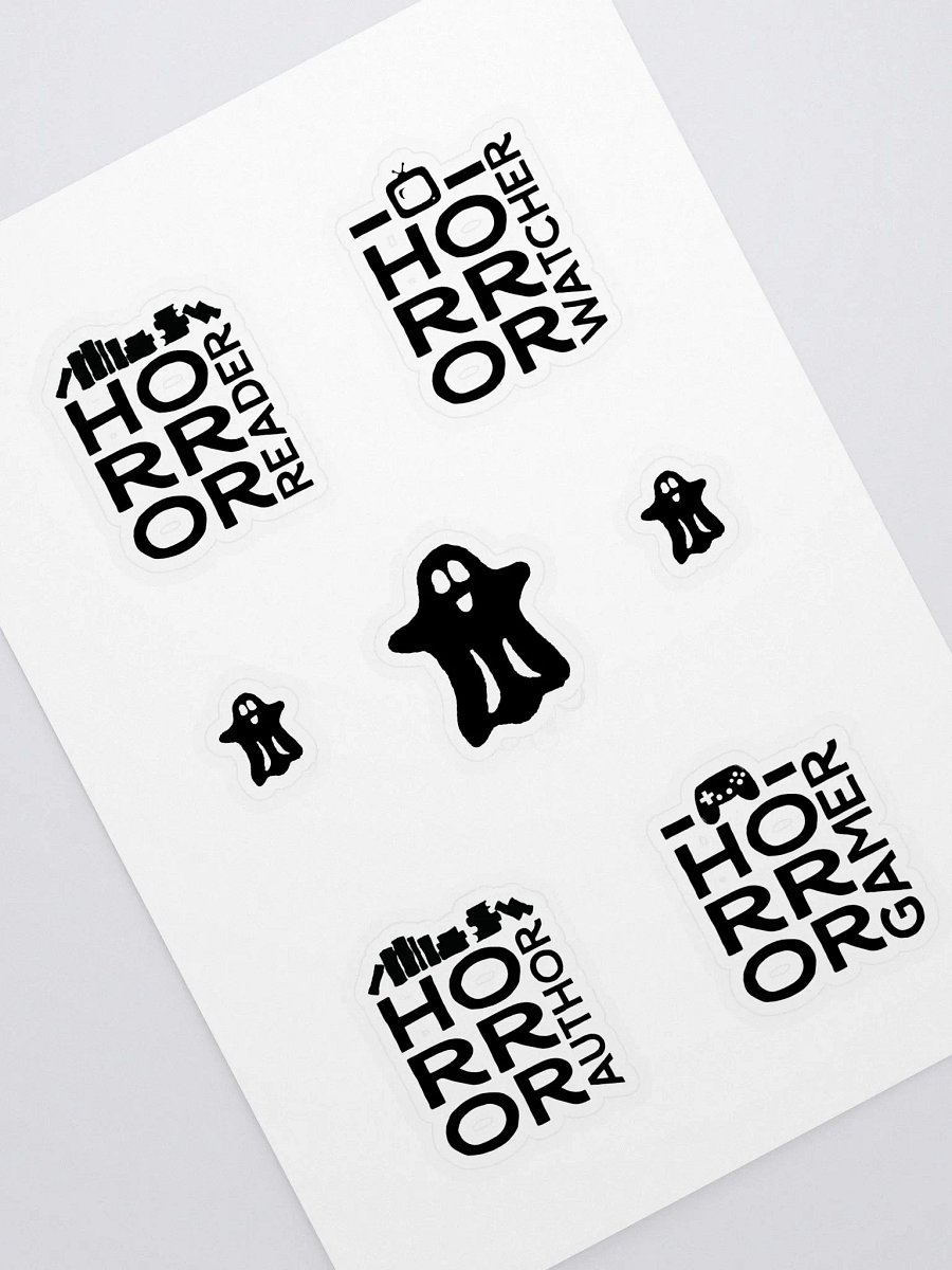 Horror Lover Sticker Sheet product image (1)