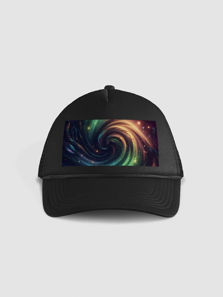 Cosmic Swirl Foam Trucker Hat product image (1)