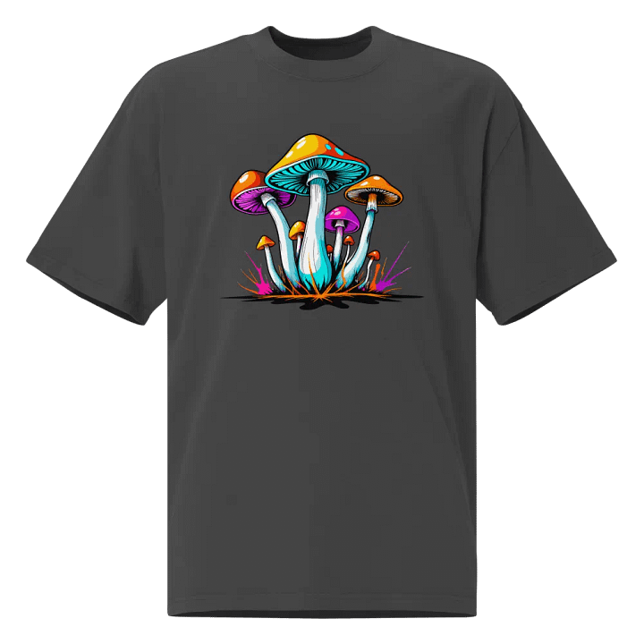[Groovy Shrooms] Oversized T-Shirt product image (1)