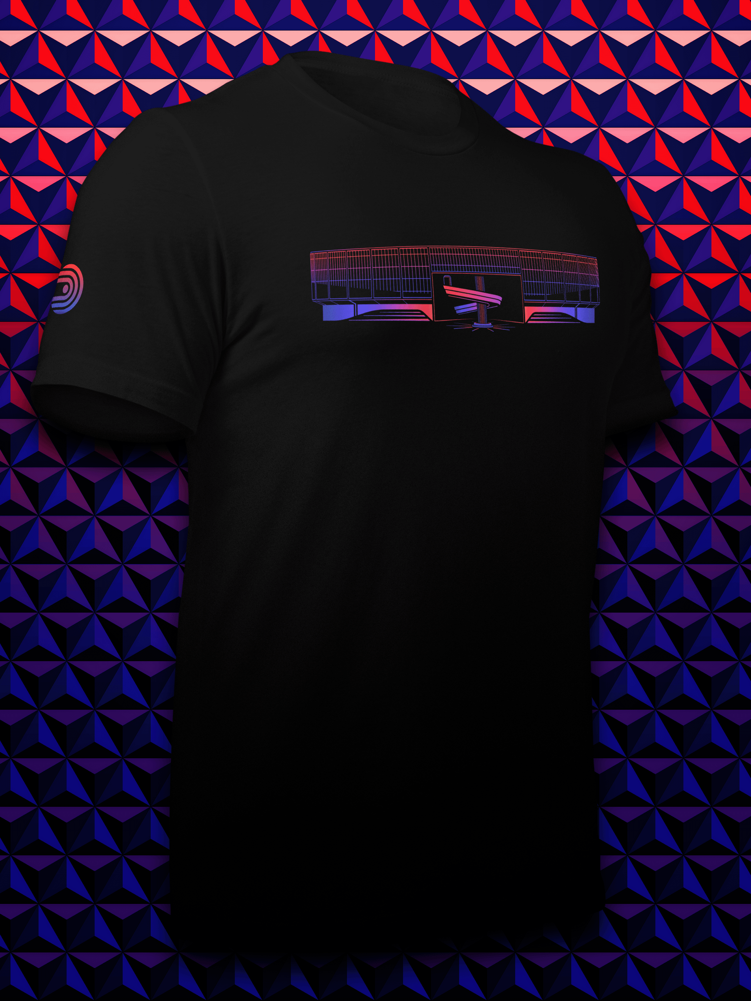 MOTION Line Art Unisex T-Shirt product image (2)