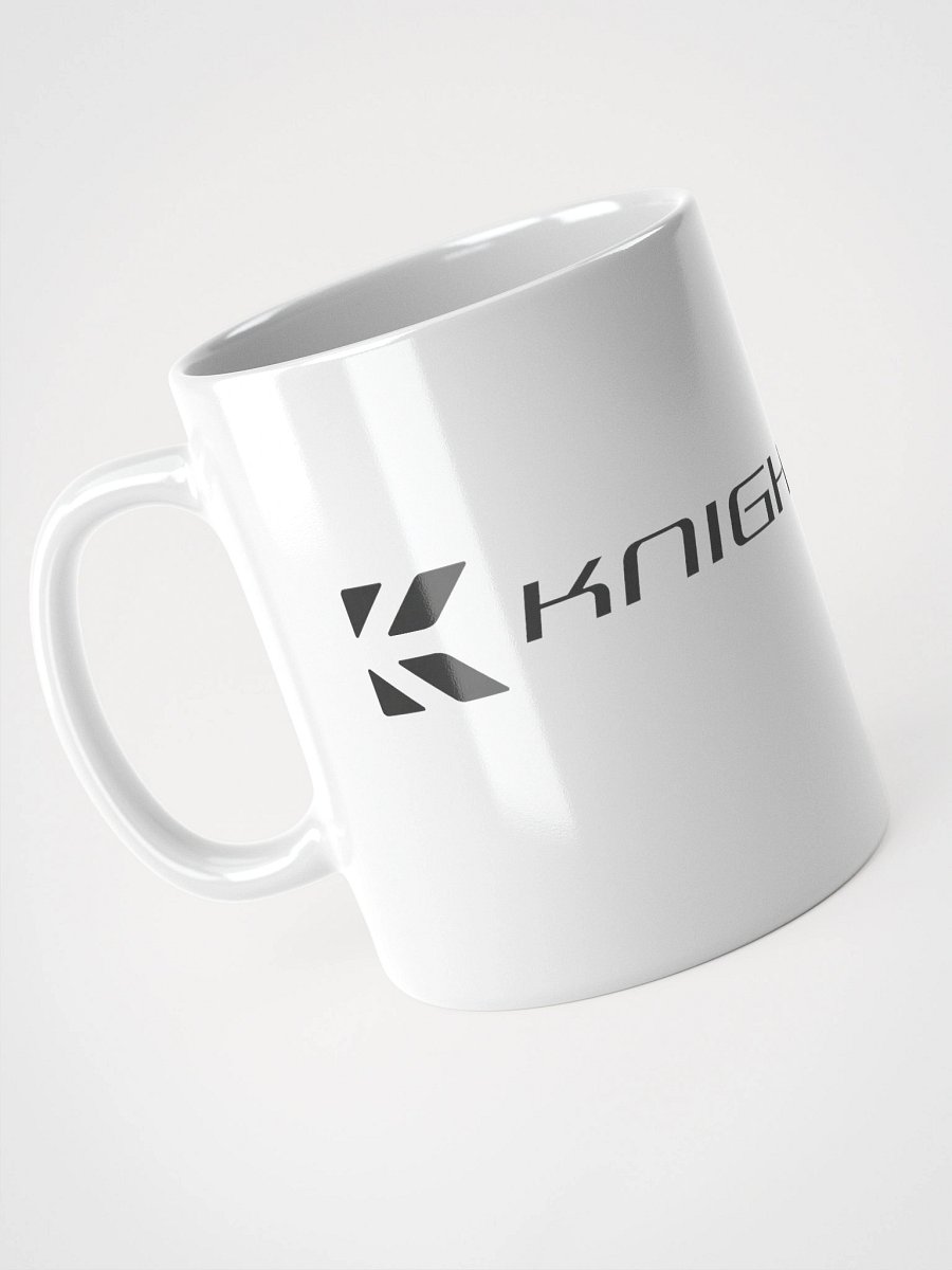 Knightscope Emblem White Glossy Mug product image (9)