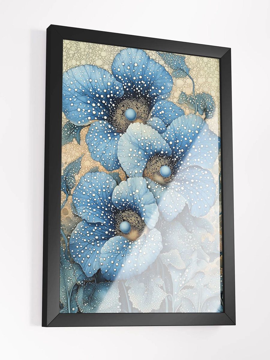 Whimsical Blossoms: Fantasy Poster of Dreamy Forest Flowers product image (3)