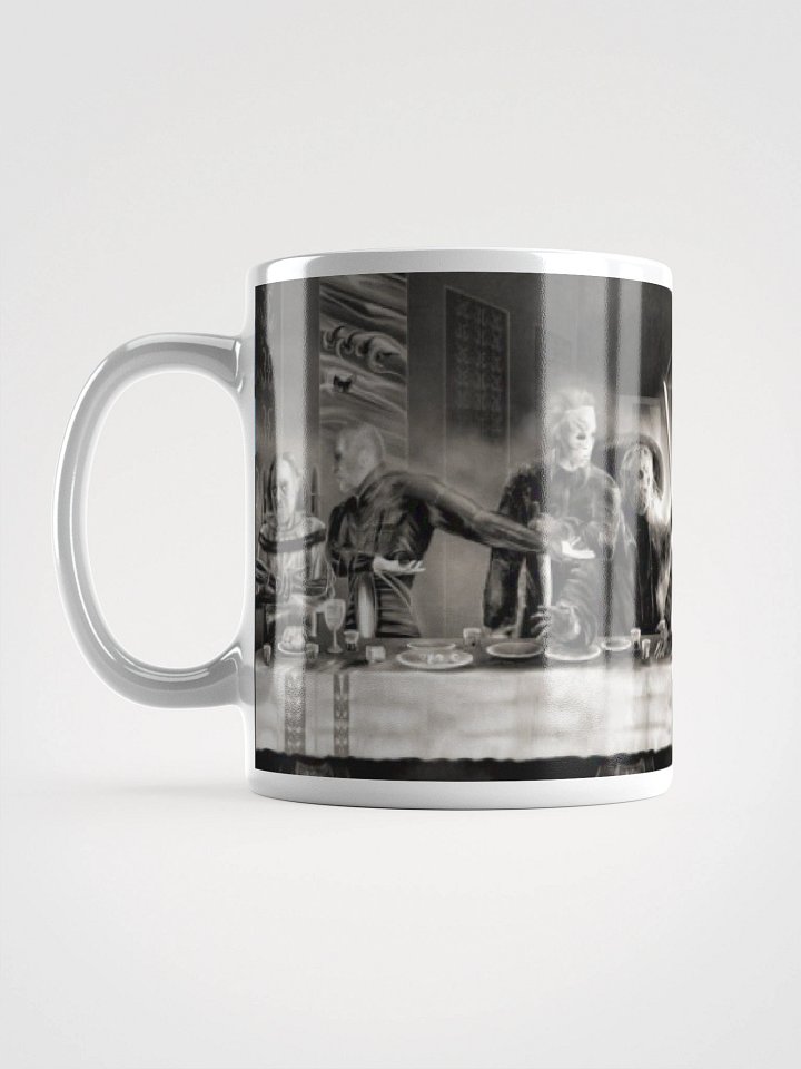 Horror Movie Characters Reimagined - White Glossy Mug product image (1)