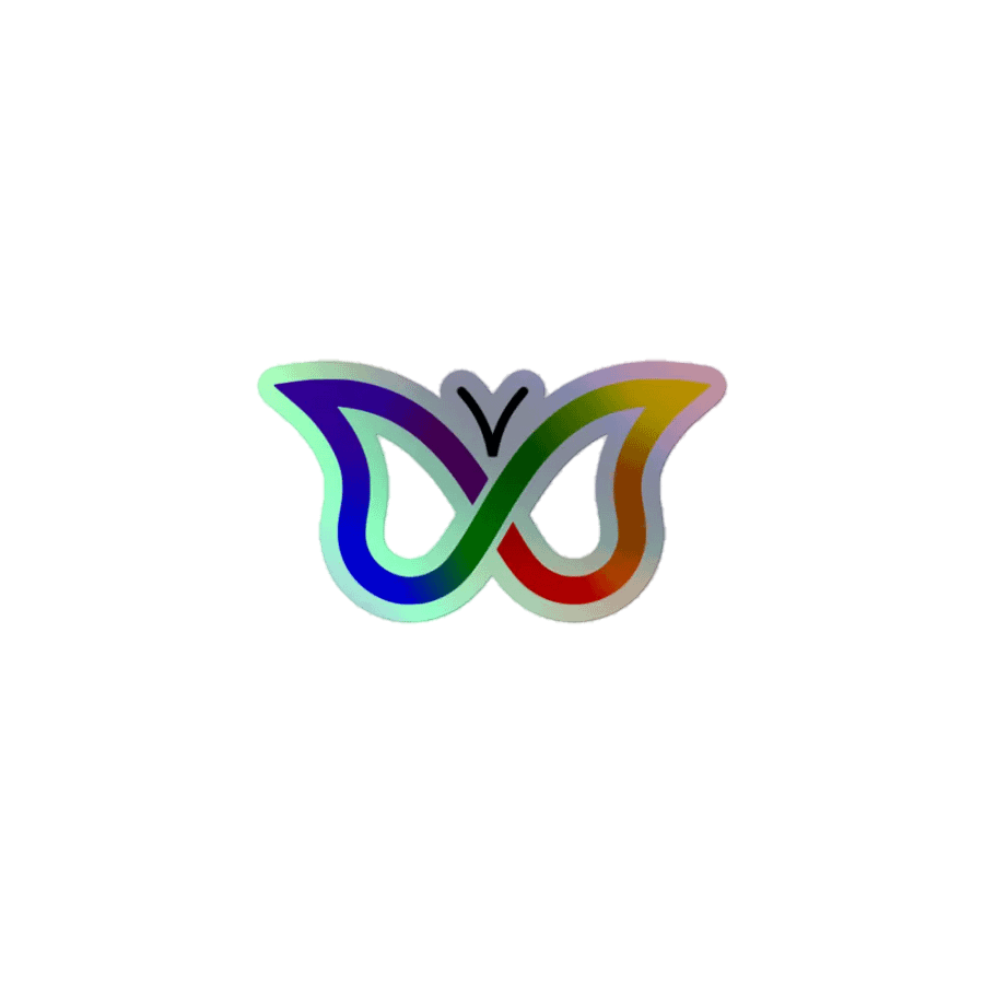 ADHD BUTTERFLY STICKERS product image (1)