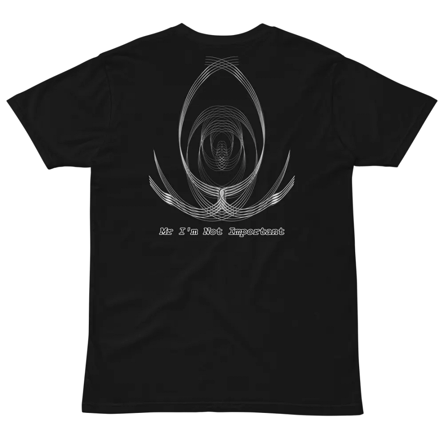 Unisex Premium T-Shirt - Embroidered - Mr I'm Not Important Logo product image (3)