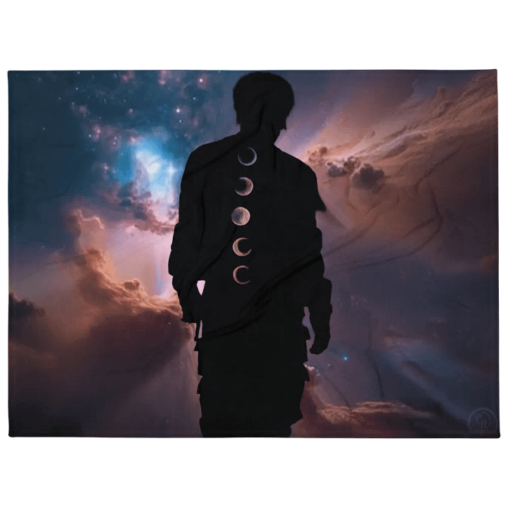 BTS - Moonlit Jimin Throw Blanket - Designed by ChimberArt product image (1)