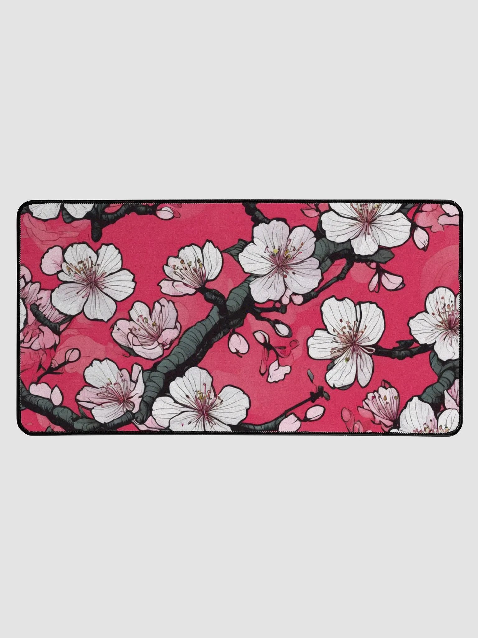 Blossoming Japanese Cherry Blossoms Desk Mat product image (1)