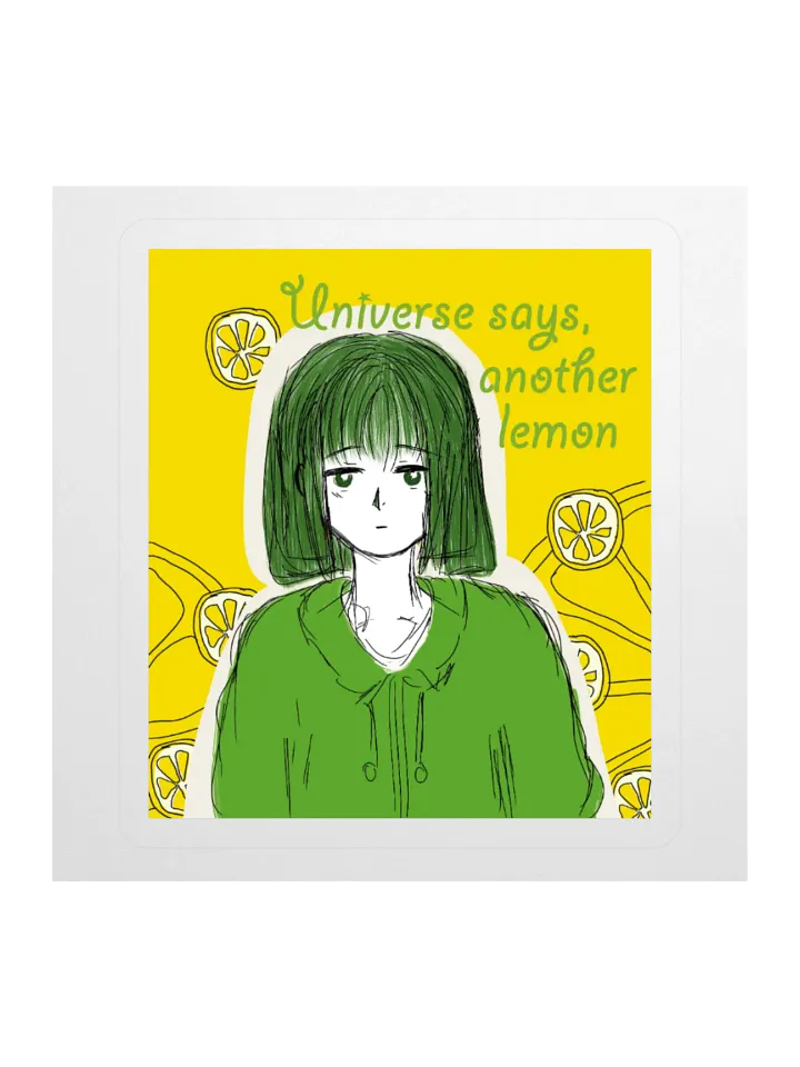 Lemon Universe Kiss Cut Stickers product image (1)