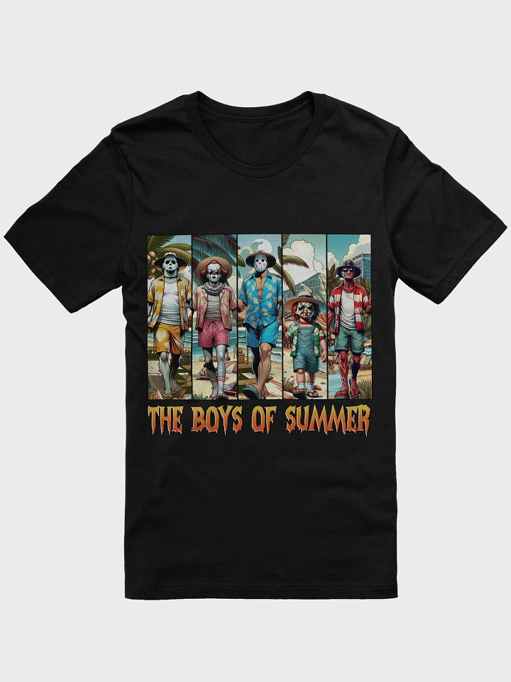 Horror Villains Summer Vibes T-Shirt product image (1)