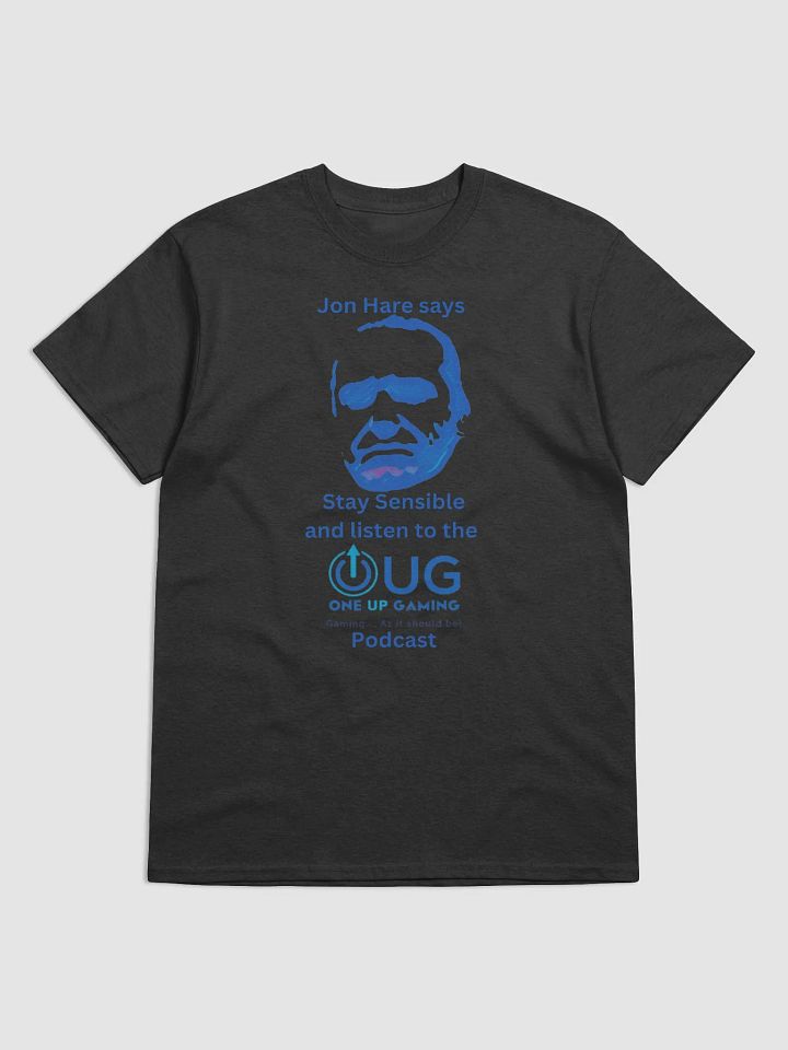 Jon Hare Podcast Blue Tee product image (1)