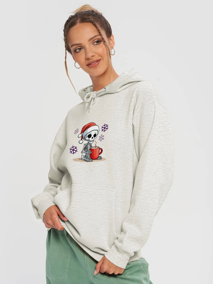 Cozy Holiday Skeleton Hoodie product image (3)