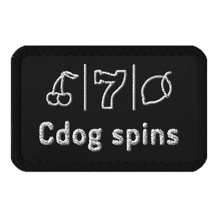 Cdog Spins Patch product image (1)